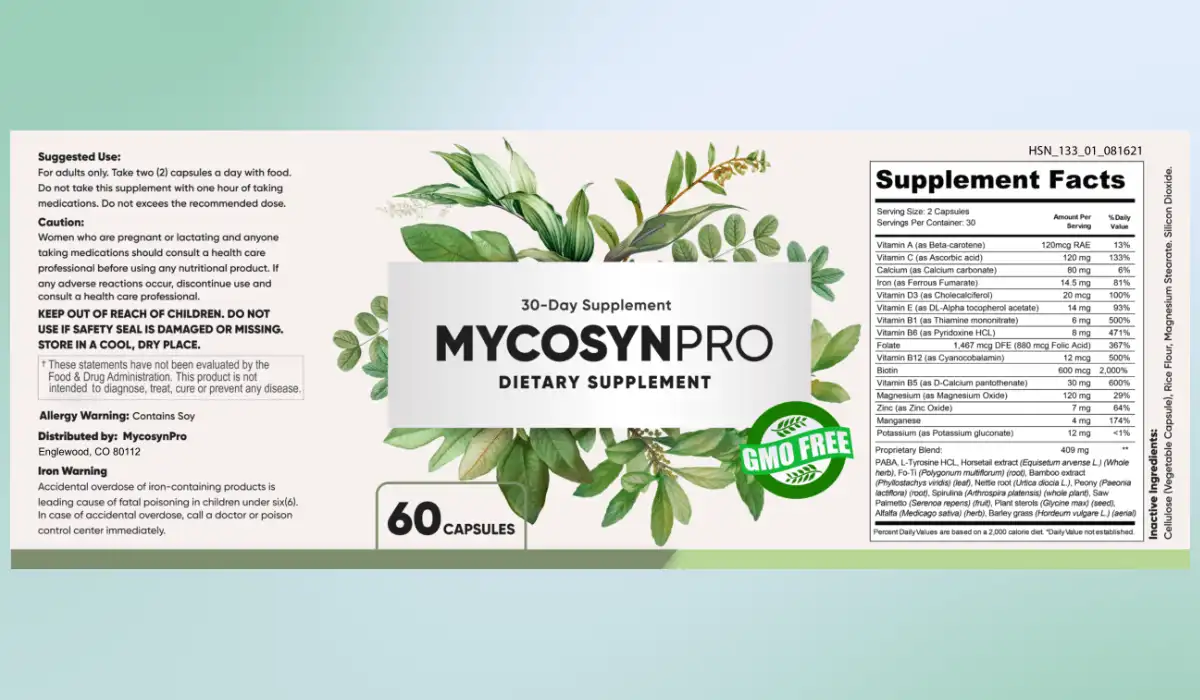 Mycosyn Label